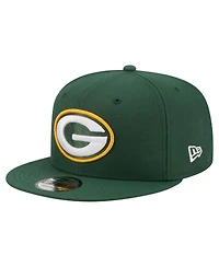 New Era Men's Green Green Bay Packers 9FIFTY Snapback Hat