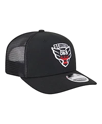 New Era Men's Black D.c. United Jersey Hook 9SEVENTY Adjustable Hat