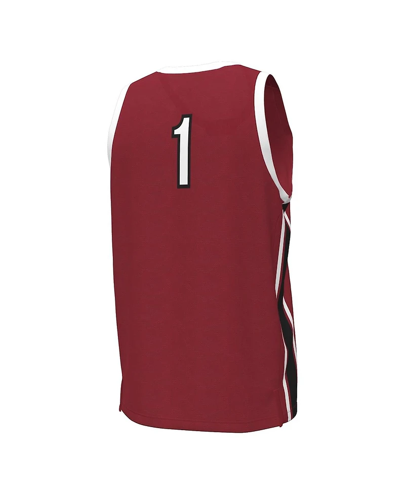 Under Armour Women's Garnet South Carolina Gamecocks 1 Replica Basketball Jersey