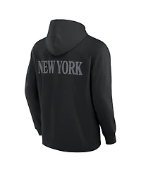 Fanatics Men's New York Jets Elements Blaze Tri-Blend Long Sleeve Hoodie T-Shirt
