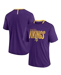Fanatics Men's Purple Minnesota Vikings Defender Fade Slant T-Shirt