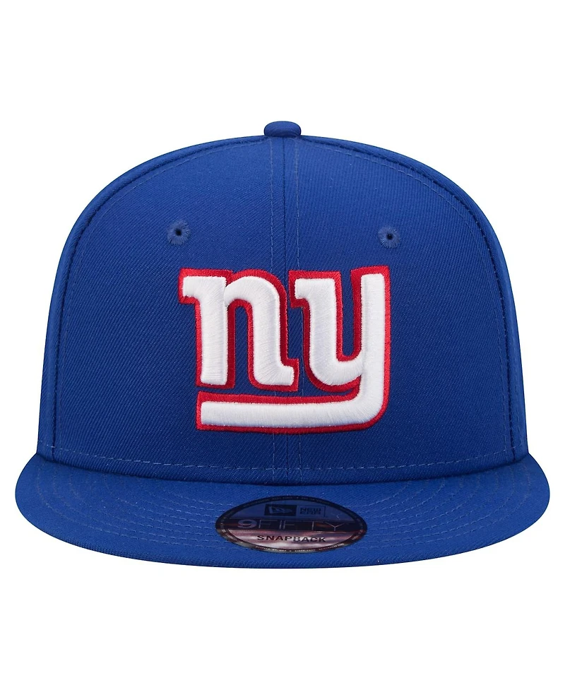 New Era Men's Royal New York Giants 9FIFTY Snapback Hat