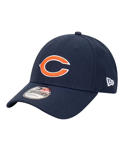 New Era Men's Navy Chicago Bears Core Team 9FORTY Adjustable Hat