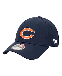 New Era Men's Navy Chicago Bears Core Team 9FORTY Adjustable Hat
