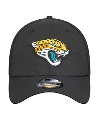 New Era Men's Black Jacksonville Jaguars Core Team 39THIRTY Flex Hat