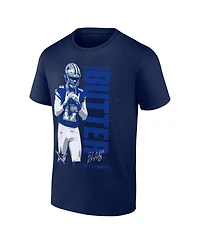 Fanatics Men's Brandon Aubrey Navy Dallas Cowboys Like Butter T-Shirt