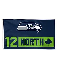 Wincraft Seattle Seahawks 12 North 3" x 5" Single-Sided Deluxe Flag