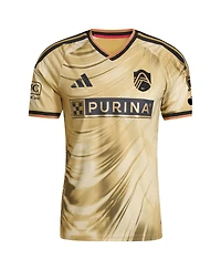 Adidas Men's Eduard Lowen Yellow St. Louis City Sc 2026 The Tina Turner Kit On-Field Authentic Patch Jersey