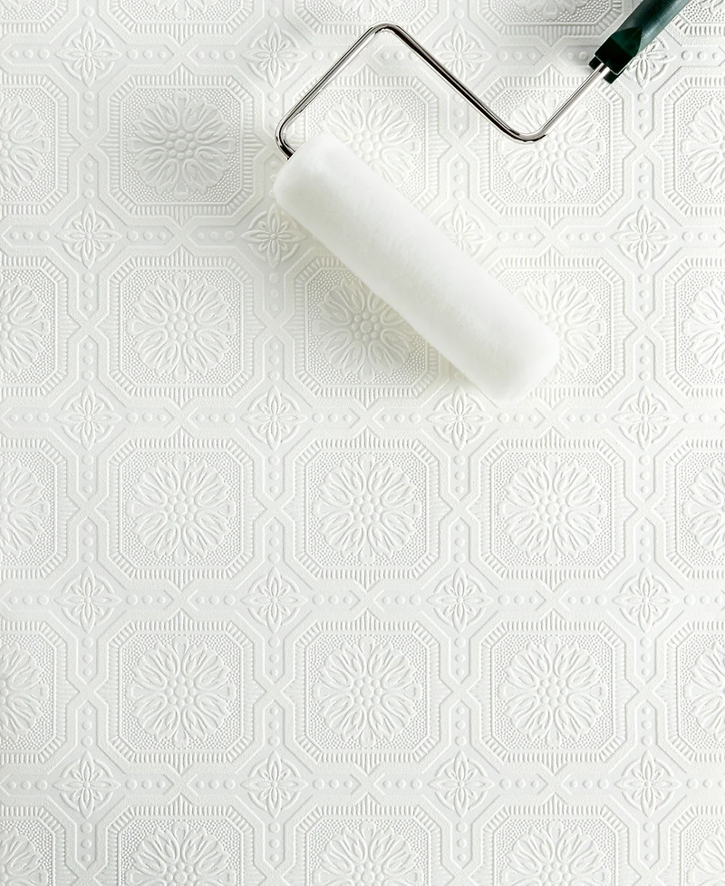 Graham & Brown Small Squares Paintable Wallpaper