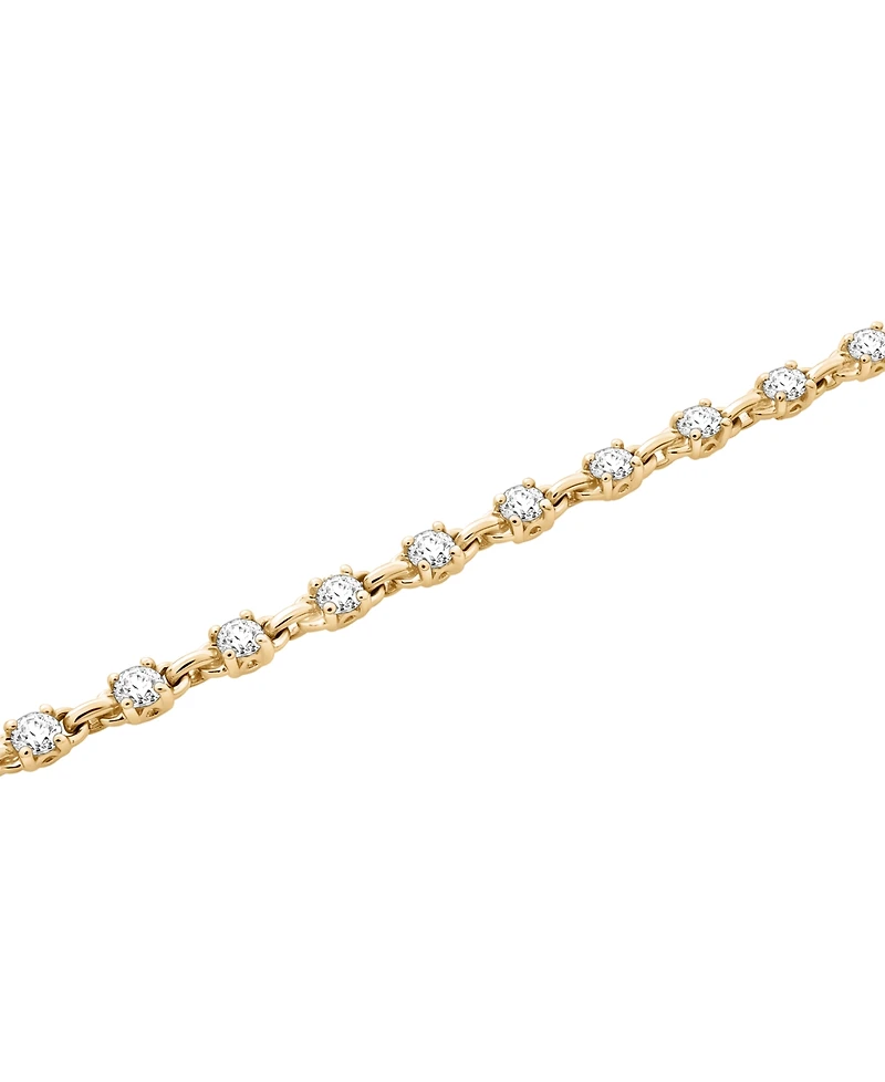 Macy's Diamond (1 ct. t.w.) Bracelet in 10k Yellow Gold