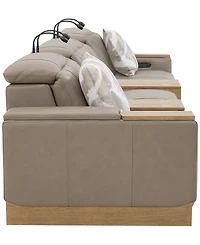 Maxyne 5-Piece Power Reclining Sofa with 2 Consoles Set