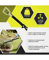 Brush Grubber Bg-14 Handy Grubber Xtended Reach Grabber Claw with Non Slip Pads