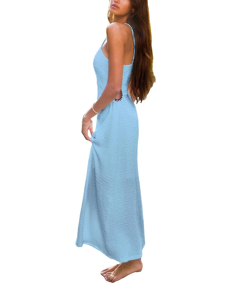 Cupshe Women's Tiki Terrace Maxi Beach Dress