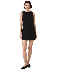 French Connection Women's Whisper Double-Breasted Sleeveless Mini Dress