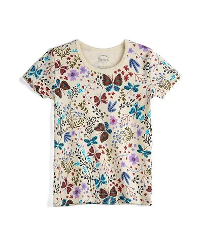 Mightly Toddler Fair Trade Organic Cotton Ribbed Scoop Neck Tee