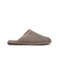Forever and Always Shoes Melara Leather Slip On Mule