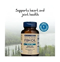 Wiley's Finest Wild Alaskan Fish Oil Peak Epa
