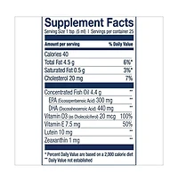 Wiley's Finest Cod Liver Oil - Orange Flavored Omega-3 Fish Oil Supplement