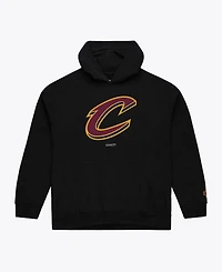 Mitchell & Ness Men's Black Cleveland Cavaliers Basic Fleece Hoodie