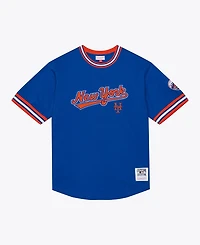 Mitchell & Ness Men's Royal New York Mets Wild Pitch Ringer T-Shirt