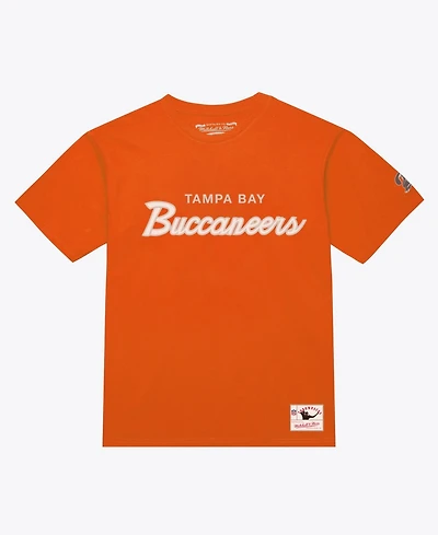 Mitchell & Ness Men's Orange Tampa Bay Buccaneers Head Coach Classic T-Shirt