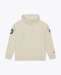 Mitchell & Ness Men's Cream Detroit Tigers Yacht Rock Fleece Hoodie