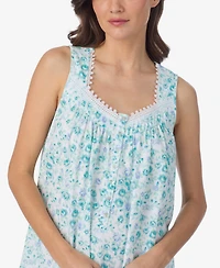 Eileen West Women's Sleeveless Jersey Knit Short Nightdress