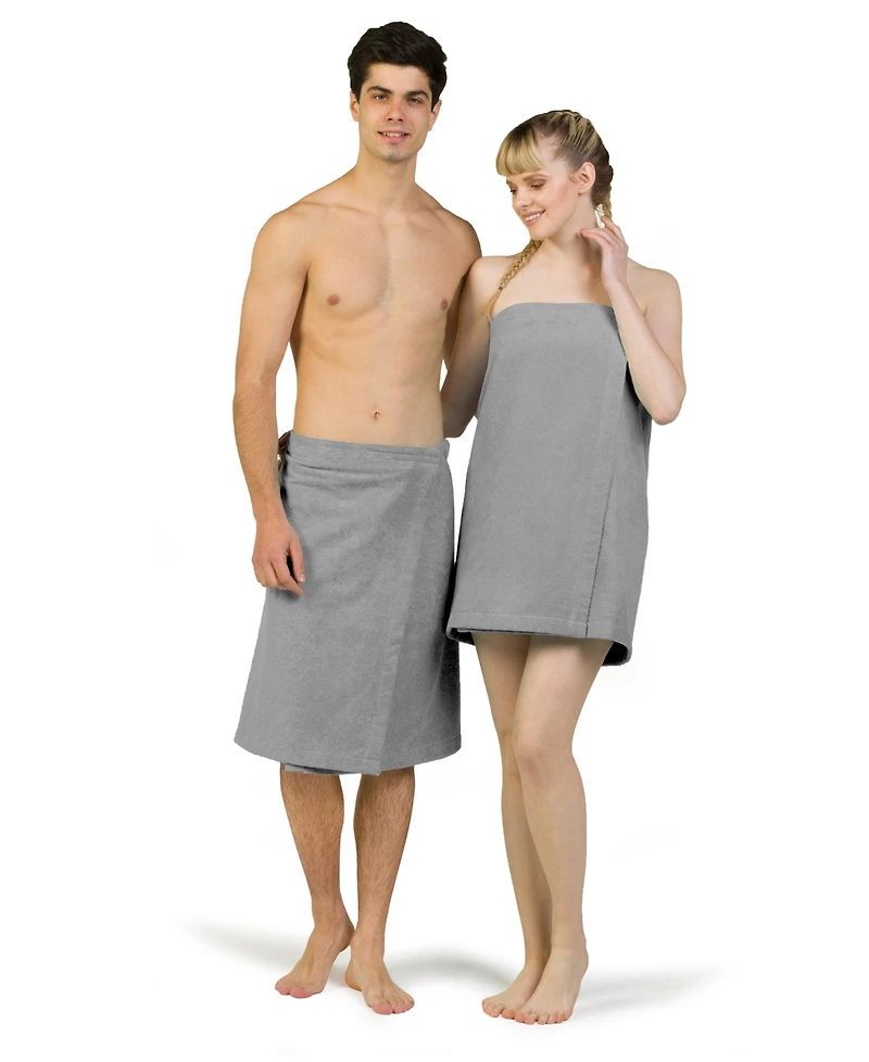 Linum Home Men's Terry Bath Wrap