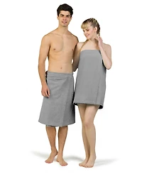 Linum Home Men's Terry Bath Wrap