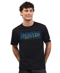 Starter Men's Black Los Angeles Rams Smart Tech Prime Time T-Shirt