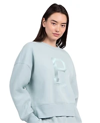Starter Women's Mint Pittsburgh Pirates Pastels Boxy Fleece Sweatshirt