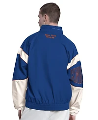 Starter Men's Royal New York Knicks The Gust Full-Zip Hooded Jacket