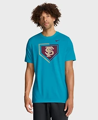 Nike Men's Turquoise Florida State Seminoles Primetime Baseball Icon Legend Dri-fit T-Shirt