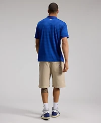 Nike Men's Royal New York Mets Authentic Collection Striped Victory Dri-fit Polo Shirt