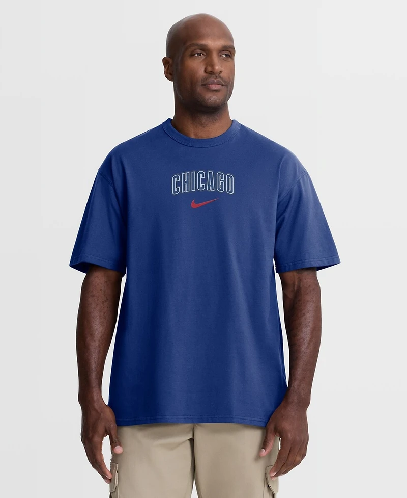Nike Men's Royal Chicago Cubs City Name Max90 T-Shirt
