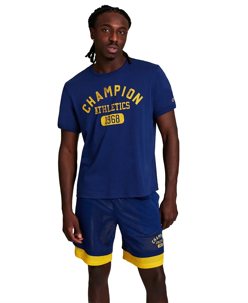 Champion Men's Reversible Double-Sided Garment Short-Sleeve T-Shirt