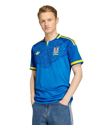 Adidas Men's Blue Ukraine National Team 2026 Away Replica Jersey