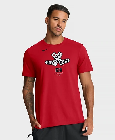 Nike Men's Red Chicago White Sox City Connect Large Logo T-Shirt
