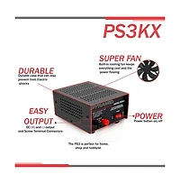Pyramid Bench Power Supply, Ac-to-dc Power Converter (2.5 Amp