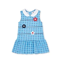 Florence Eiseman Baby Girl Printed Knit Dress With Flowers