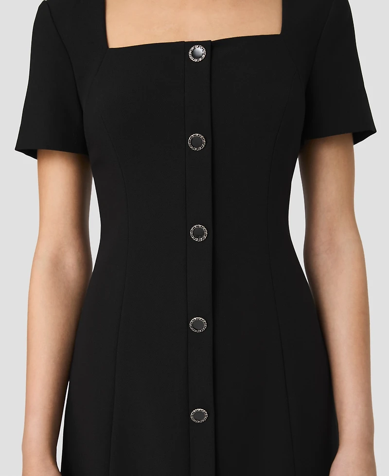 French Connection Women's Azra Button-Front Dress