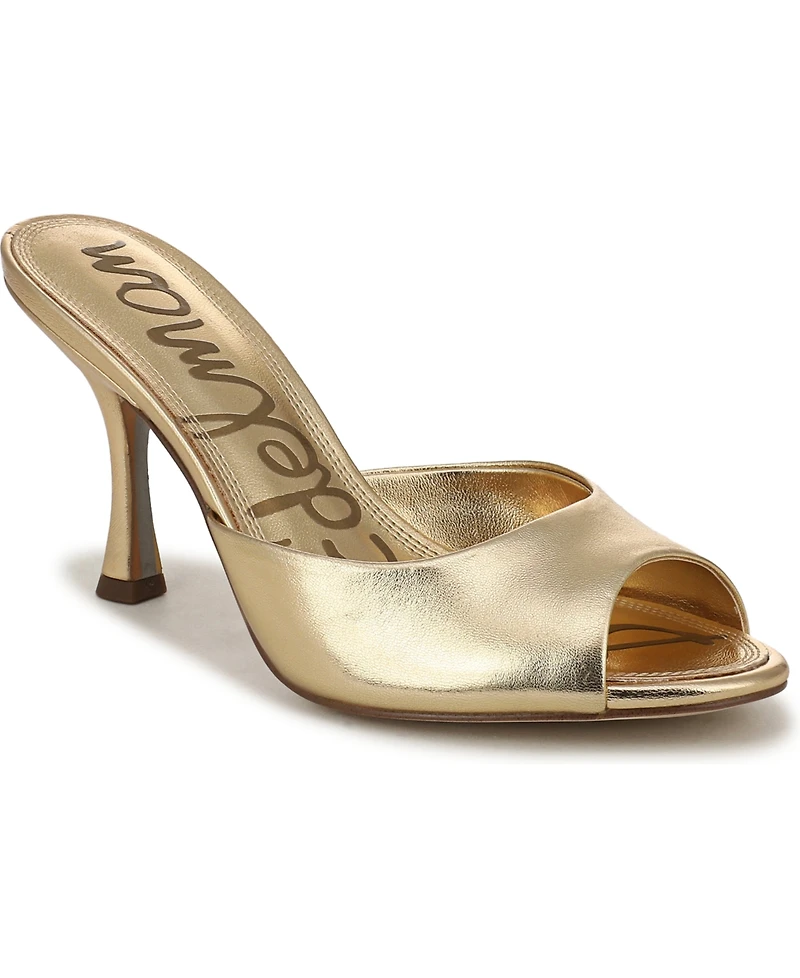 Sam Edelman Women's Jeanie Heeled Slip-On Sandals