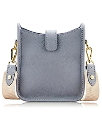 GiGi New York Ellie Pebble Leather Mini Crossbody Handbag