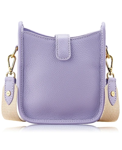 GiGi New York Ellie Pebble Leather Mini Crossbody Handbag