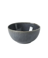 Gibson Home Sandy Pines 4 Piece Nesting Bowl Set, 4", 5.5", 7" and 9" Round Reactive Stoneware Bowls, Mixing, Prep Serving Bowls