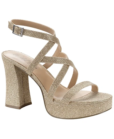 Wild Pair Women's Keely Strappy Platform Dress Sandals, Macy's Exclusive