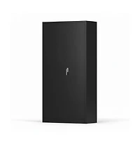 gaomon 74 Inch Heavy-Duty Steel Storage Cabinet, Freestanding Closet with Locking Doors, Adjustable Shelves