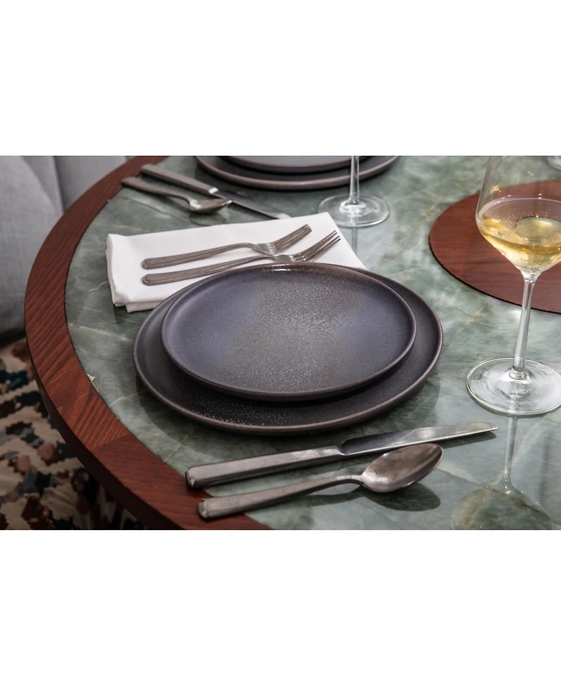 Fortessa Cloud Terre Iceland Coupe Dinner Plates, Set of 4