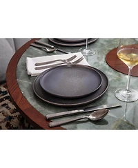 Fortessa Cloud Terre Iceland Coupe Dinner Plates, Set of 4