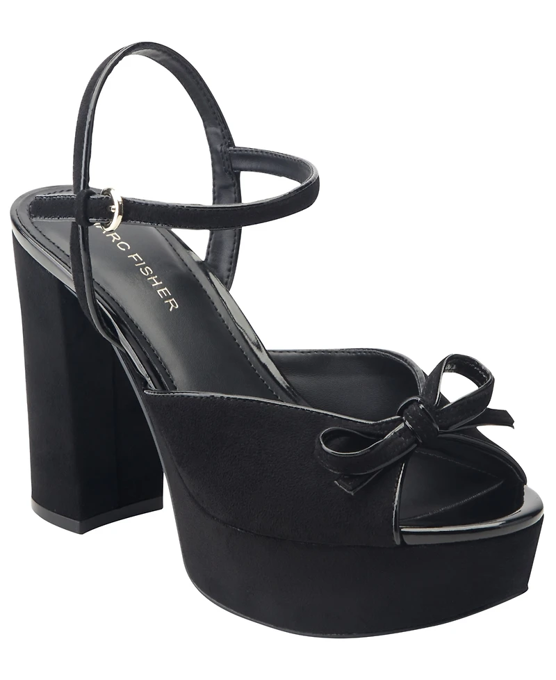 Marc Fisher Women's Dera Platform High Block Heel Sandals